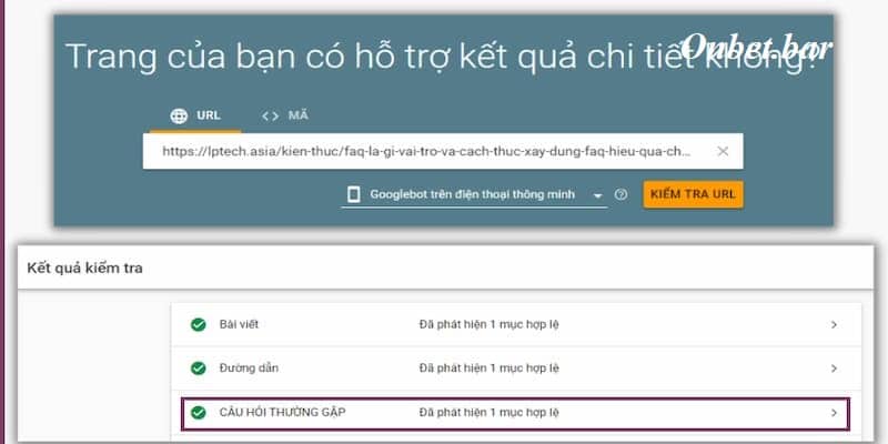 Câu hỏi phổ biến về Onbet