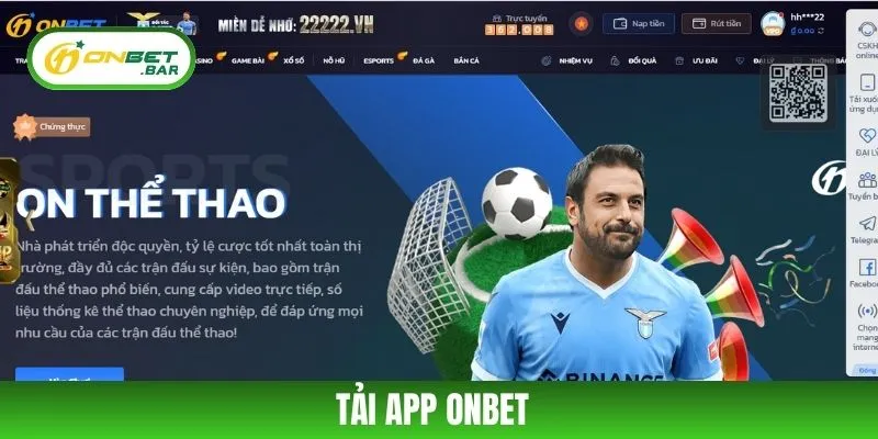Tải App ONBET